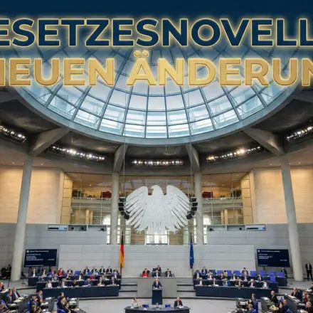 Gesetzes Änderung